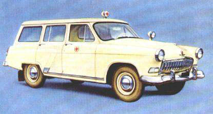 Скорая помощь ГАЗ-М22Д - GAZ-M22D Ambulance